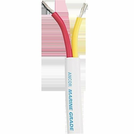 SAFETY FIRST 250 ft. No.12-2 Safety Duplex Wire - Red & Yellow SA3765678